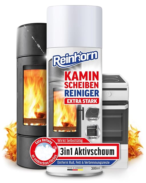 Reinhorn 300 millilitre can of active-foam stove glass cleaner