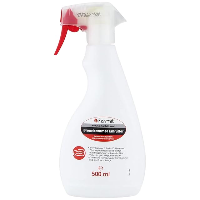 A 500 millilitre container of combustion chamber soot remover