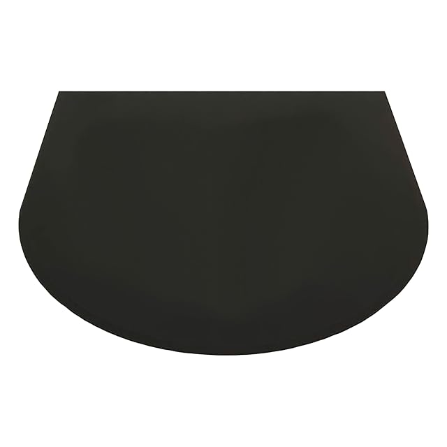A large semicircular graphite metal spark protection plate measuring 1230 by 1300 millimetres